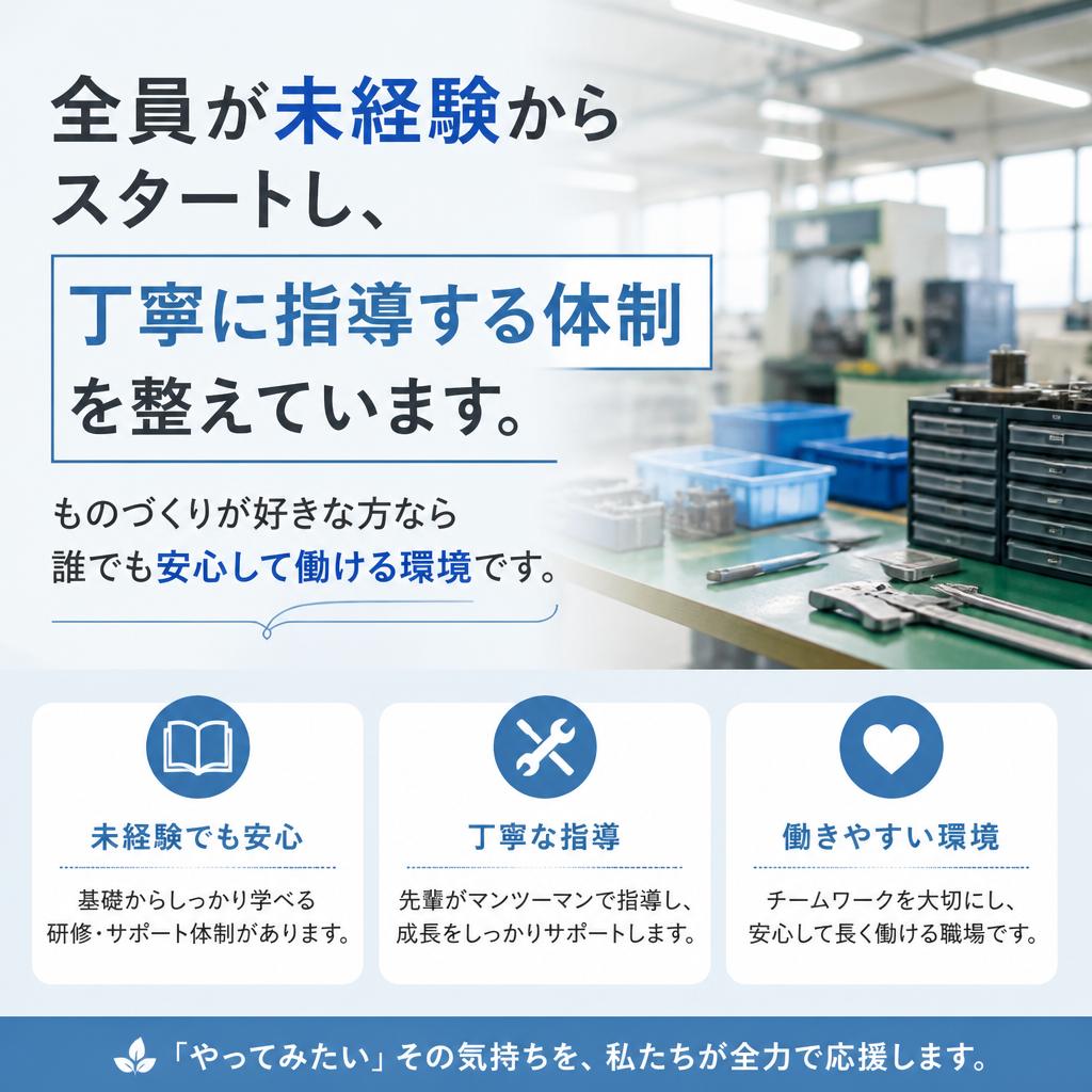 未経験者歓迎の理由