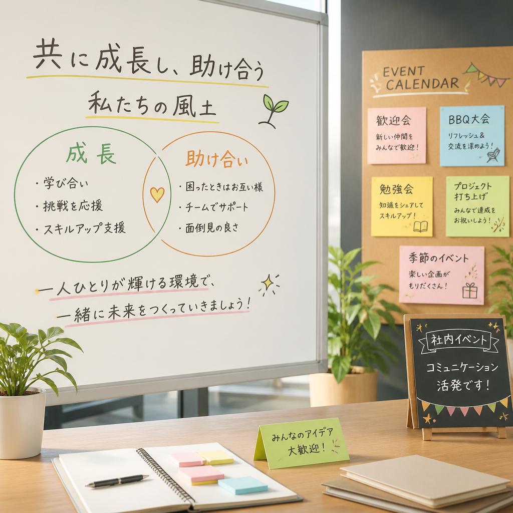 地元密着！和を大切にする会社