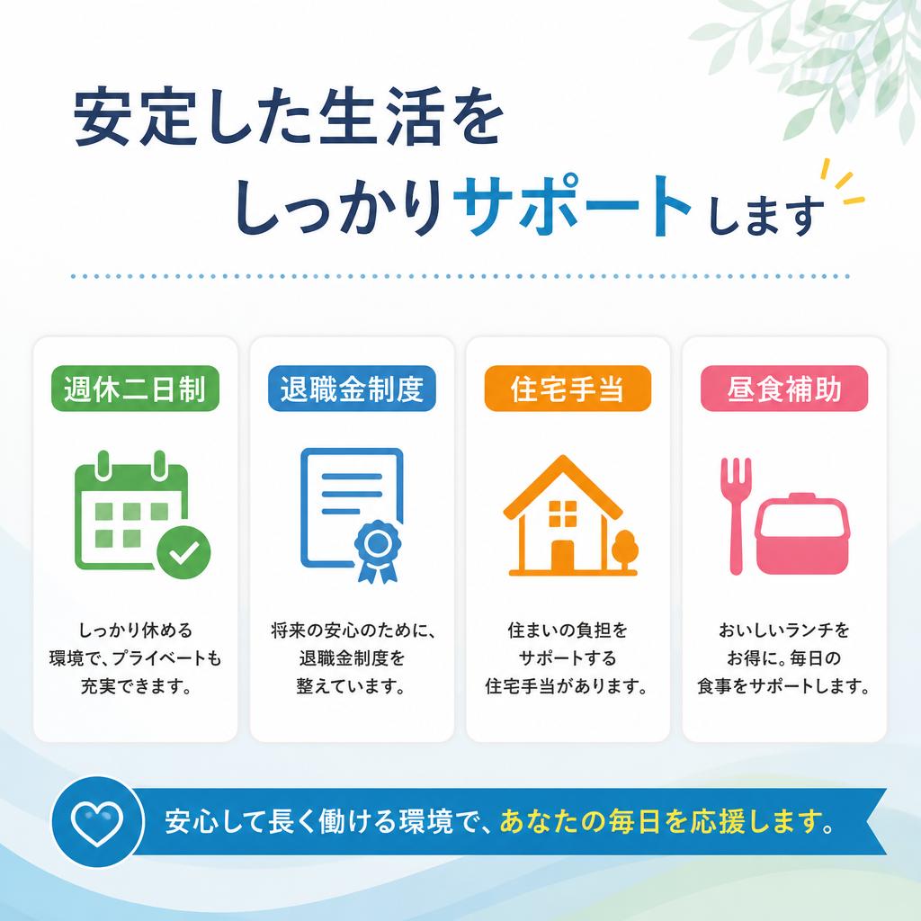 福利厚生が充実