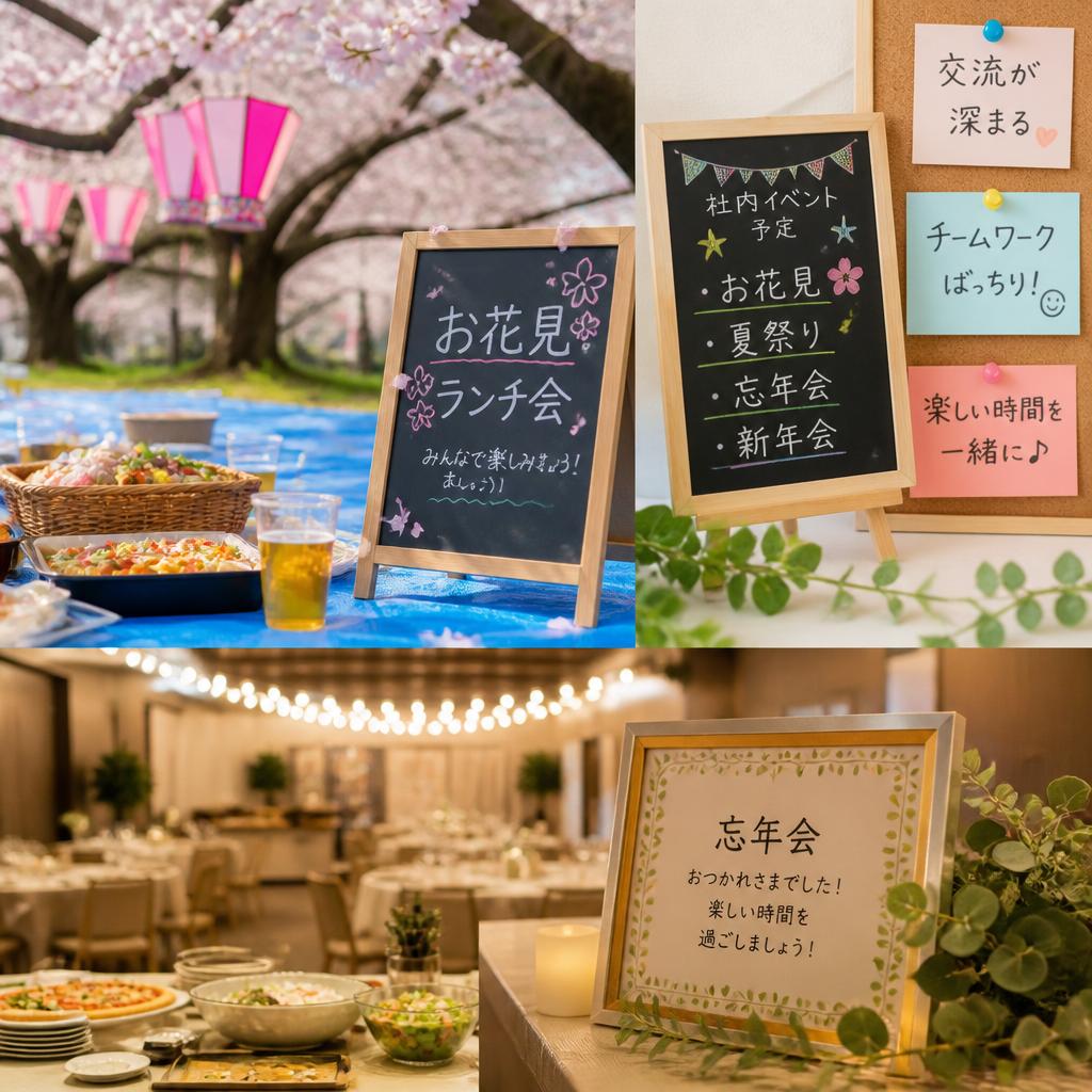 明るい社風とイベント
