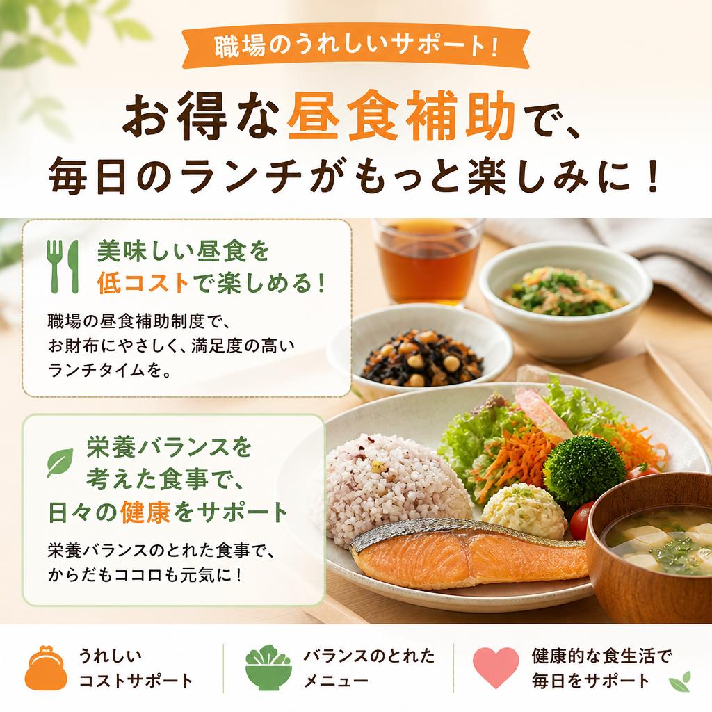 お得な昼食補助
