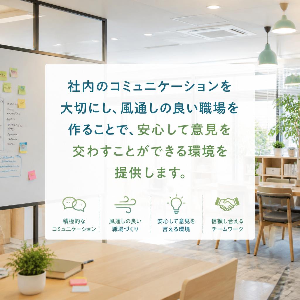 和を重んじるチーム精神