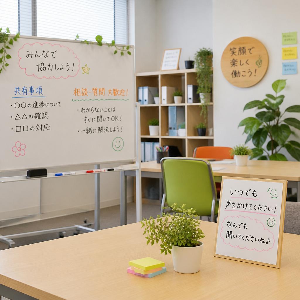 明るい職場環境