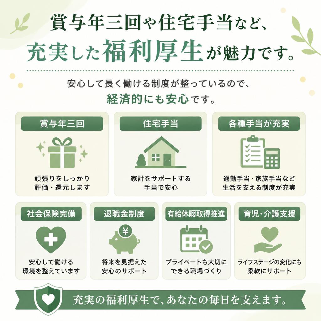福利厚生の充実