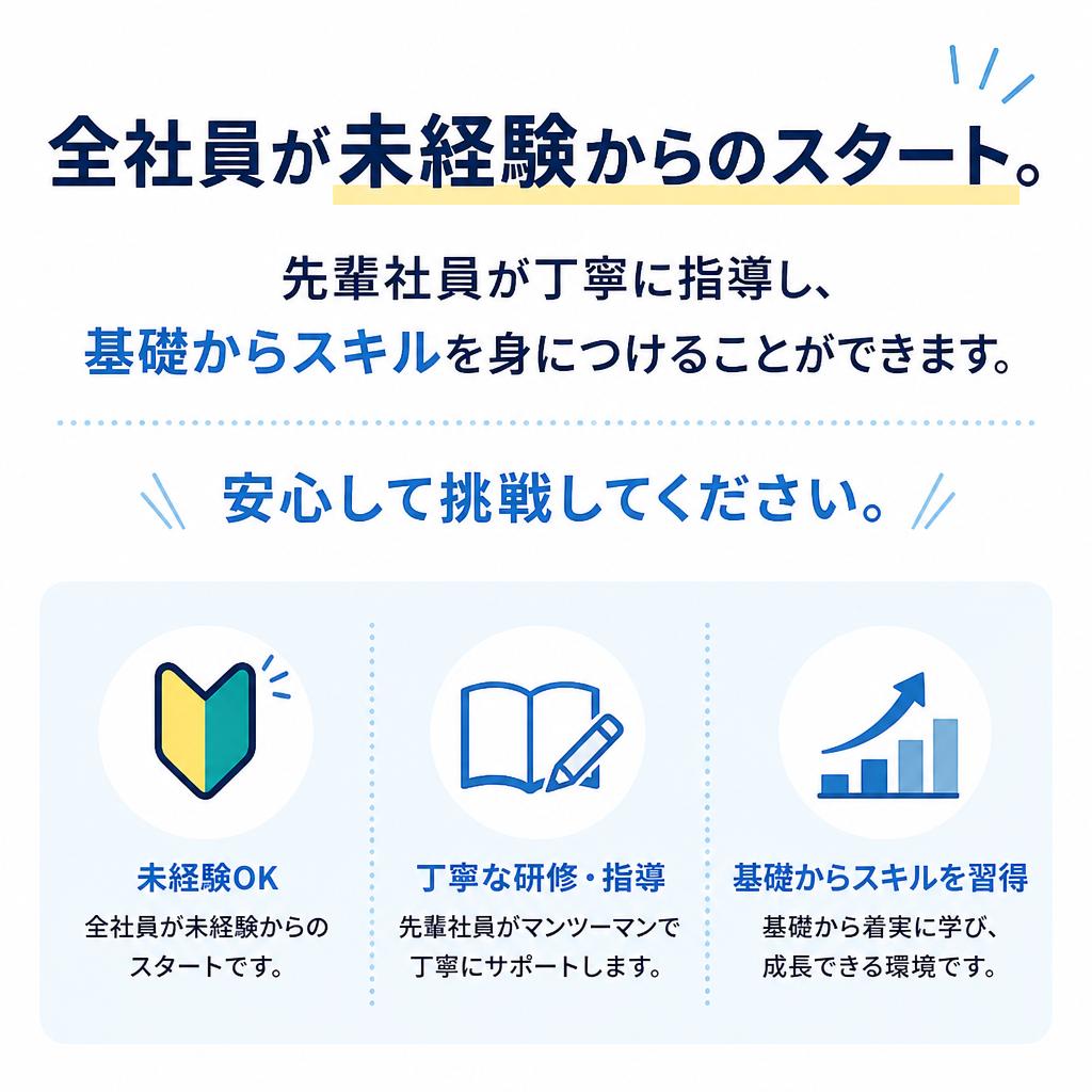 未経験者大歓迎