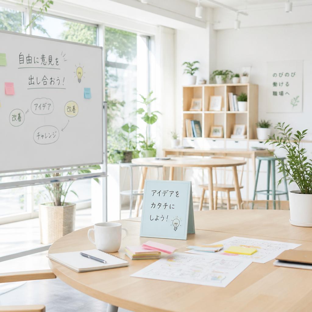 のびのびとした職場環境