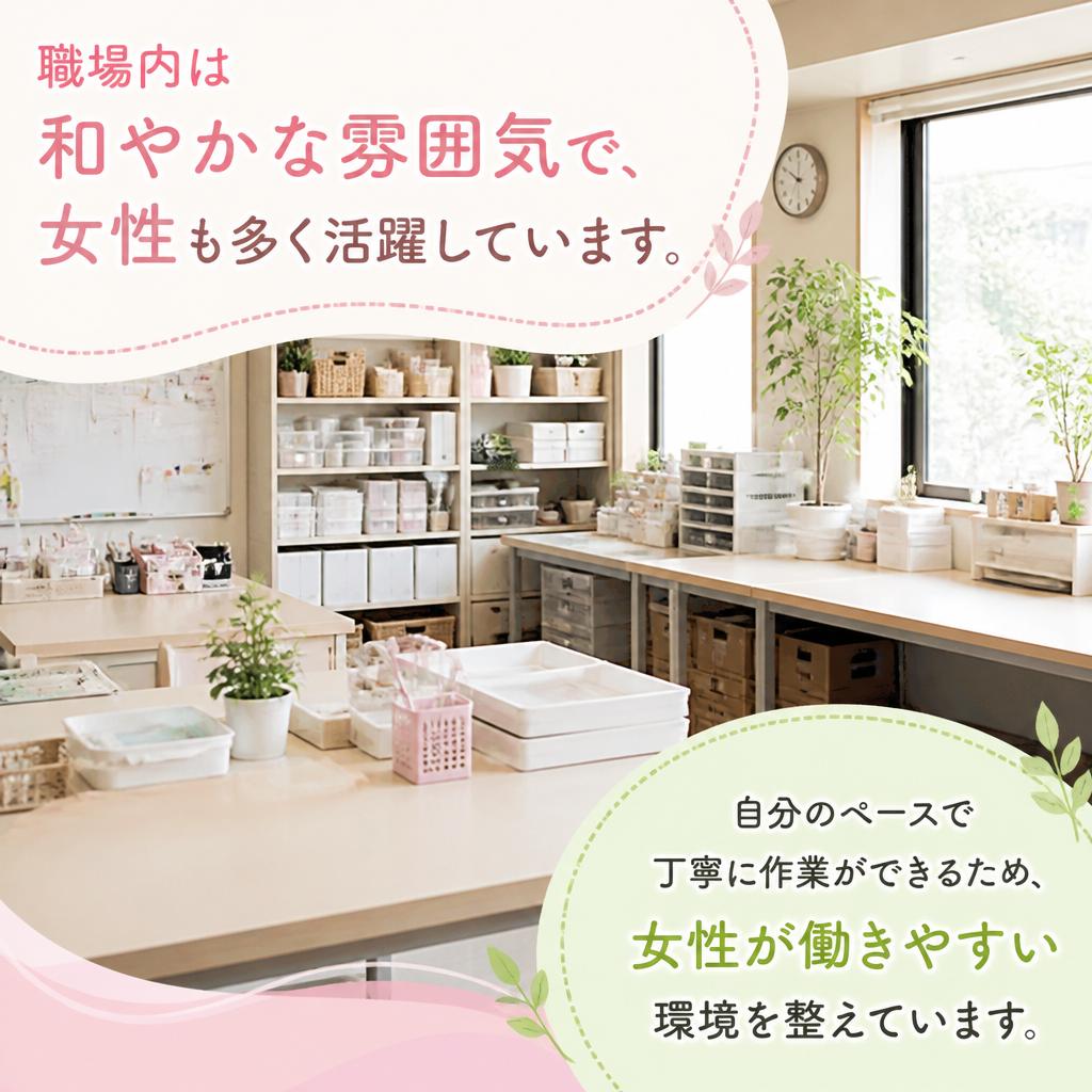 女性が活躍できる職場